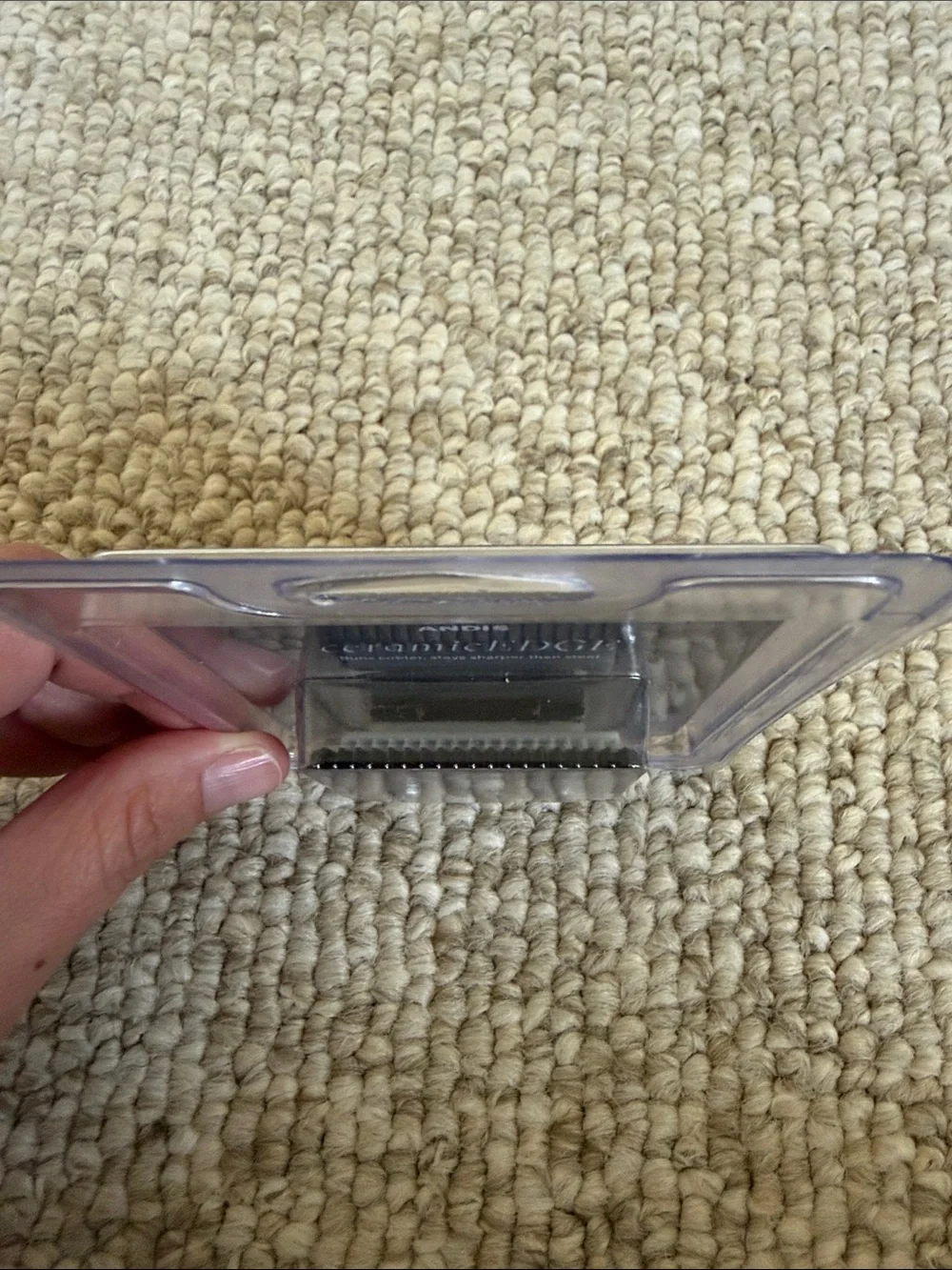 Andis ceramicEDGE 7FC Clipper Blade - Silver and Black